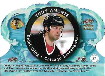 1998-99 Pacific Crown Royale #27 Tony Amonte Back