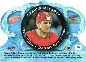 1998-99 Pacific Crown Royale #46 Darren McCarty Back