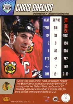 1998-99 Pacific Dynagon Ice #39 Chris Chelios Back