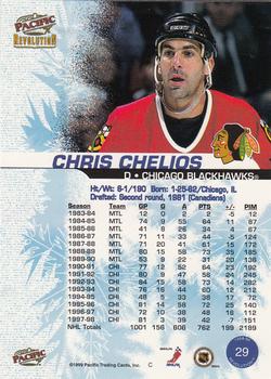 1998-99 Pacific Revolution #29 Chris Chelios Back