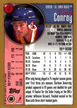 1998-99 Topps #47 Craig Conroy Back