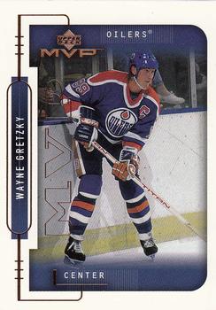 1999-00 Upper Deck MVP #1 Wayne Gretzky Front