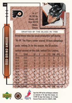 1999-00 Upper Deck MVP #149 Rod Brind'Amour Back