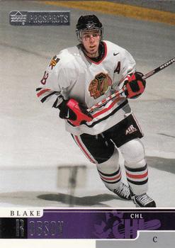 1999-00 Upper Deck Prospects #34 Blake Robson Front