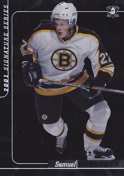 2000-01 Be a Player Signature Series #263 Samuel Pahlsson Front