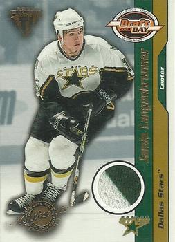 2000-01 Pacific Private Stock Titanium Draft Day #31 Jamie Langenbrunner Front