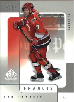 2000-01 SP Game Used #9 Ron Francis Front