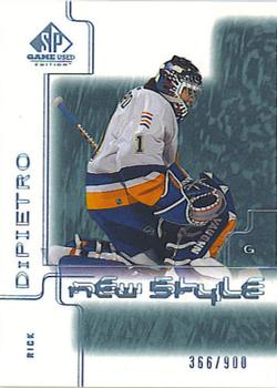 2000-01 SP Game Used #73 Rick DiPietro Front