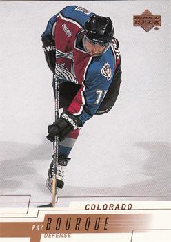 2000-01 Upper Deck #44 Ray Bourque Front