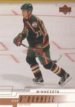 2000-01 Upper Deck #317 Sean O'Donnell Front