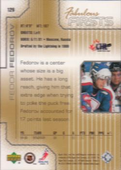 2000-01 Upper Deck Pros & Prospects #126 Fedor Fedorov Back