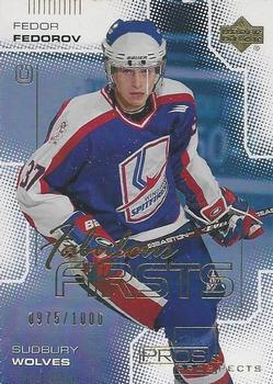 2000-01 Upper Deck Pros & Prospects #126 Fedor Fedorov Front