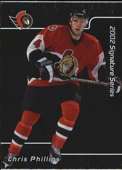 2001-02 Be a Player Signature Series #007 Chris Phillips Front