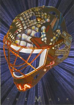 2001-02 Be a Player Between the Pipes - The Mask #NNO Olaf Kolzig Front