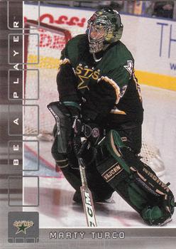 2001-02 Be a Player Memorabilia #151 Marty Turco Front
