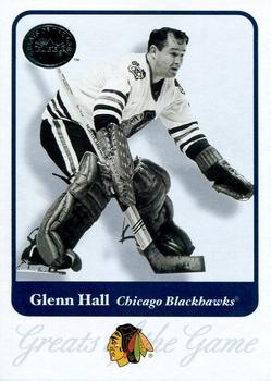 2001-02 Fleer Greats of the Game #2 Glenn Hall Front