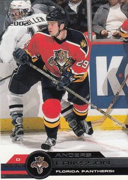 2001-02 Pacific #170 Anders Eriksson Front