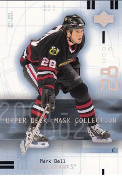 2001-02 Upper Deck Mask Collection #18 Mark Bell Front