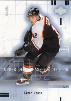 2001-02 Upper Deck Mask Collection #70 Simon Gagne Front
