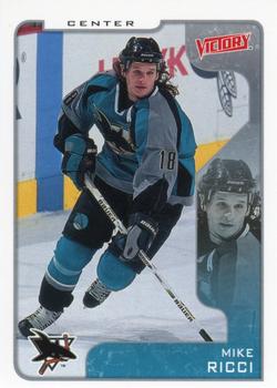 2001-02 Upper Deck Victory #295 Mike Ricci Front