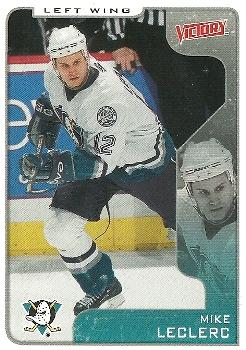 2001-02 Upper Deck Victory #7 Mike LeClerc Front