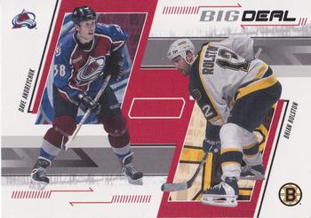 2002-03 Be a Player Memorabilia #258 Dave Andreychuk / Brian Rolston Front