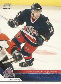 2002-03 Pacific #109 Ray Whitney Front