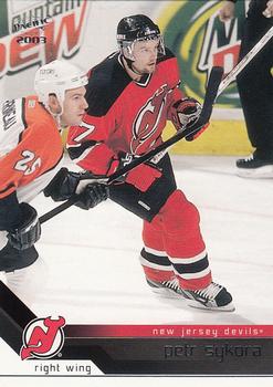 2002-03 Pacific #230 Petr Sykora Front