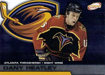 2002-03 Pacific Atomic #4 Dany Heatley Front