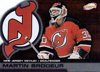 2002-03 Pacific Atomic #60 Martin Brodeur Front
