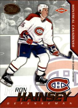 2002-03 Pacific Calder #126 Ron Hainsey Front
