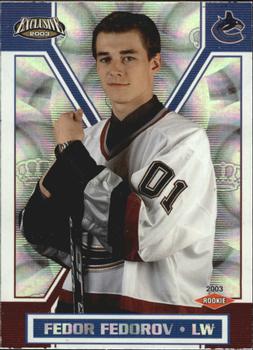 2002-03 Pacific Exclusive #191 Fedor Fedorov Front