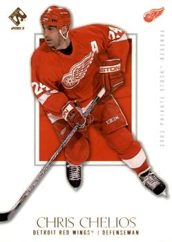 2002-03 Pacific Private Stock Reserve #35 Chris Chelios Front
