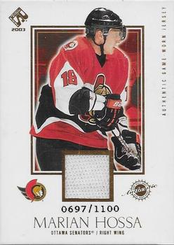 2002-03 Pacific Private Stock Reserve #134 Marian Hossa Front