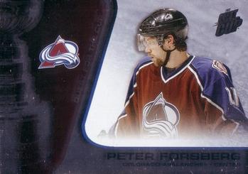 2002-03 Pacific Quest for the Cup #21 Peter Forsberg Front