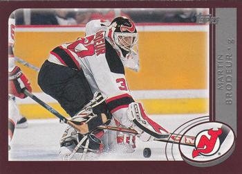 2002-03 Topps #3 Martin Brodeur Front