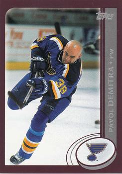 2002-03 Topps #155 Pavol Demitra Front