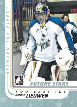 2010-11 In The Game Between The Pipes #32 Nathan Lieuwen Front