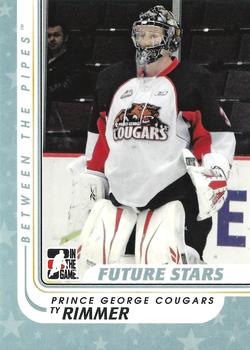 2010-11 In The Game Between The Pipes #43 Ty Rimmer Front
