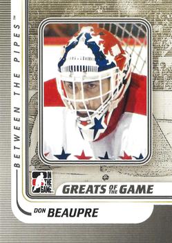 2010-11 In The Game Between The Pipes #157 Don Beaupre Front