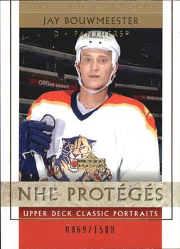 2002-03 Upper Deck Classic Portraits #116 Jay Bouwmeester Front