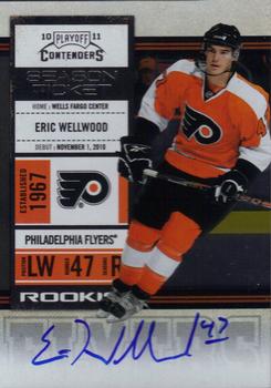 2010-11 Playoff Contenders #155 Eric Wellwood Front
