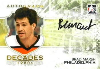 2010-11 In The Game Decades 1980s #A-BM Brad Marsh Front