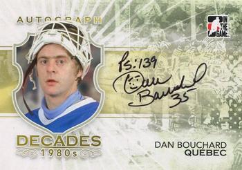 2010-11 In The Game Decades 1980s #A-DBO Dan Bouchard Front