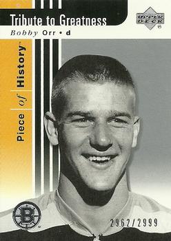 2002-03 Upper Deck Piece of History #115 Bobby Orr Front