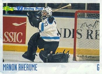 1993 Classic '93 Hockey Draft #146 Manon Rheaume Front