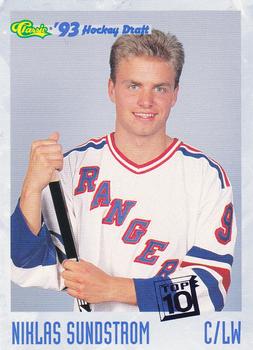 1993 Classic '93 Hockey Draft #8 Niklas Sundstrom Front