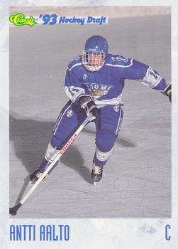 1993 Classic '93 Hockey Draft #35 Antti Aalto Front