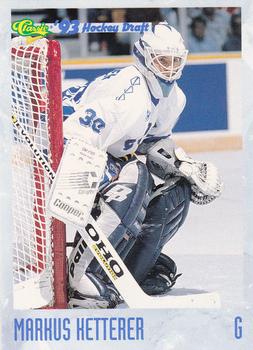1993 Classic '93 Hockey Draft #39 Markus Ketterer Front
