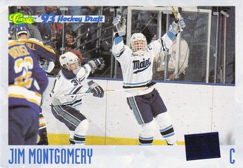 1993 Classic '93 Hockey Draft #55 Jim Montgomery Front
